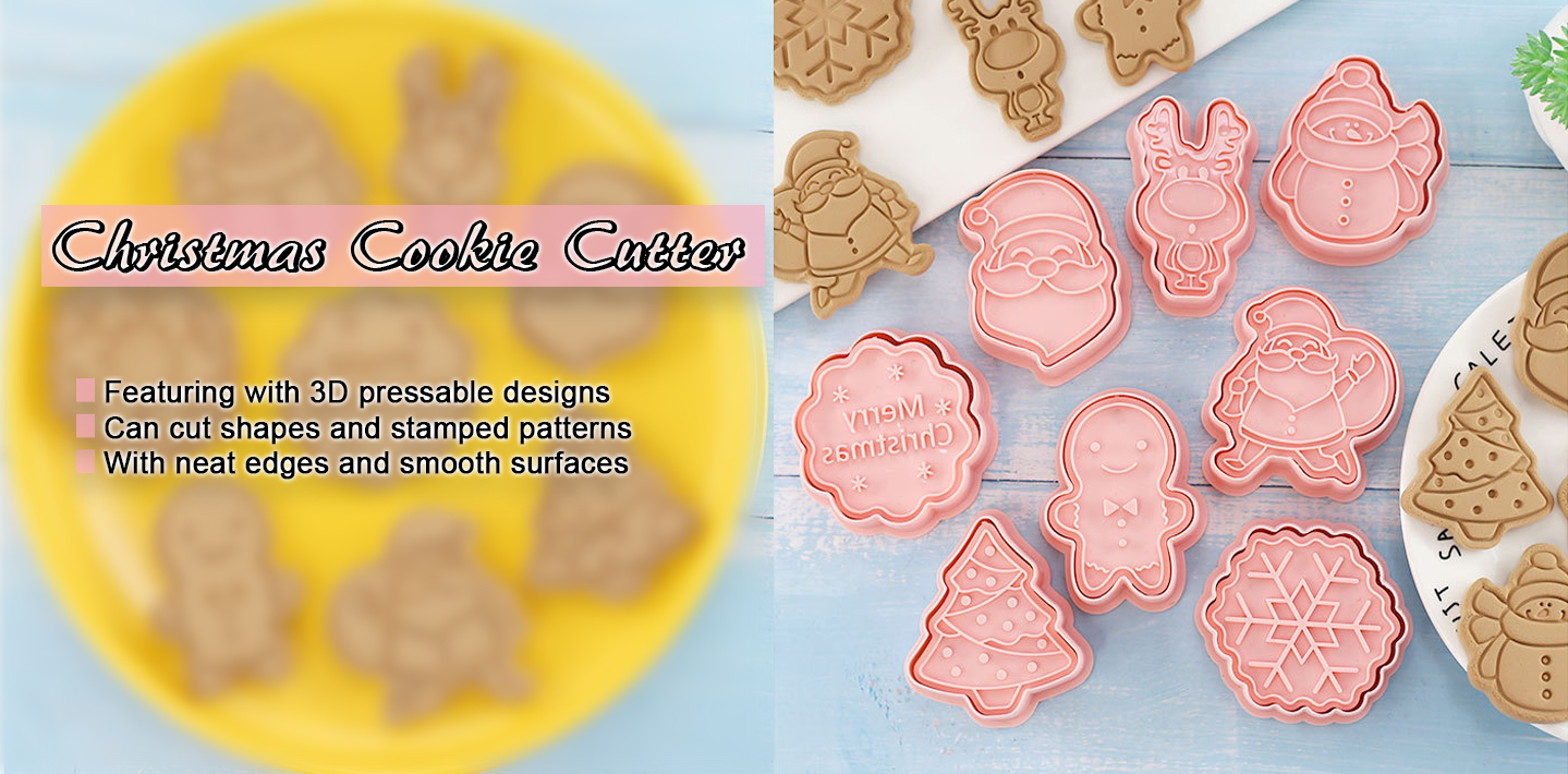 Christmas Cookie Cutters Embossing Mini Christmas Cookie Stamps