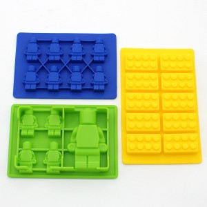Silicone Robot Cake Molding Ice Robot Mould Silicone Ice Tray