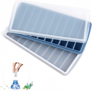 Yongli Ice Cub Shot Tray Silicon Mold Pop Popsicle Maker Set Stick Long Silicone Fors For Shots 3d силіконова форма для льоду
