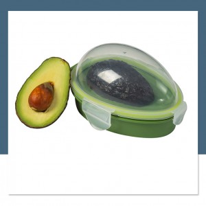 Yongli-sertifisert BPA-fri Avocado Keeper Holder-oppbevaringsbeholder for å holde avokado frisk