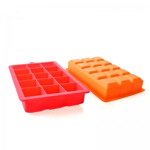 Yongli Baby Food Freezer Morohia BPA Free Stackable Easy Release 15 Holes Silicone Ice Cube Tray Molds for Whiskey