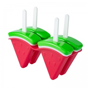Yongli Watermelon Silicone Ice Pop Molds BPA Free Καλούπι Popsicle Επαναχρησιμοποιήσιμο Εύκολη απελευθέρωση Ice Pop Make
