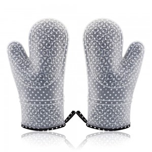 Yongli Cooking Gloves Heat Resistant Silicone Kitchen Hand Gloves