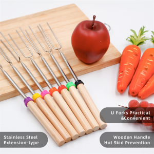 Extendable Stainless Steel Marshmallow Roasting Sticks |Yongli