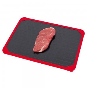 „Yongli“ erdvaus dizaino maisto klasės storos mėsos atitirpinimo padėklas 2020 m. „Quick Tapid“ atitirpinimo lėkštė