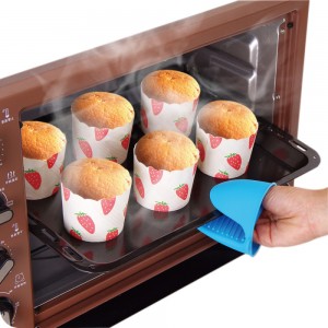 Heat Resistant Mini Oven Mitts Gloves Cooking Grips Pinch Mitts