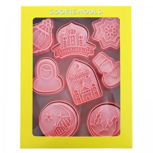 Cookie Mould Stereo Fondant Cookie Press Mould Baking Tool