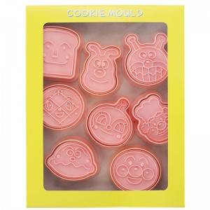 Cartoon Anpanman Cookie Mould Stereo Fondant Cookie Press Mold Cookie Baking Tool
