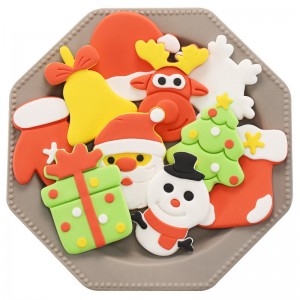 Vánoční forma na dušené buchty pro domácnost Santa Claus, los, sněhová vločka, kreslený film, vzor dušené buchty, forma na jídlo z mouky