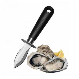 Oyster Shucking Clam Knife Shucker Shellfish Seafood kopo yenye Nshiki isiyoteleza na Glovu Sugu ya Kiwango cha 5.