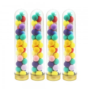 Soporte para tubos de ensaio para alimentos Tubo de plástico de cores