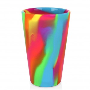 Silicone Glass Drinking Tumbler Cup ສໍາລັບເດັກນ້ອຍ