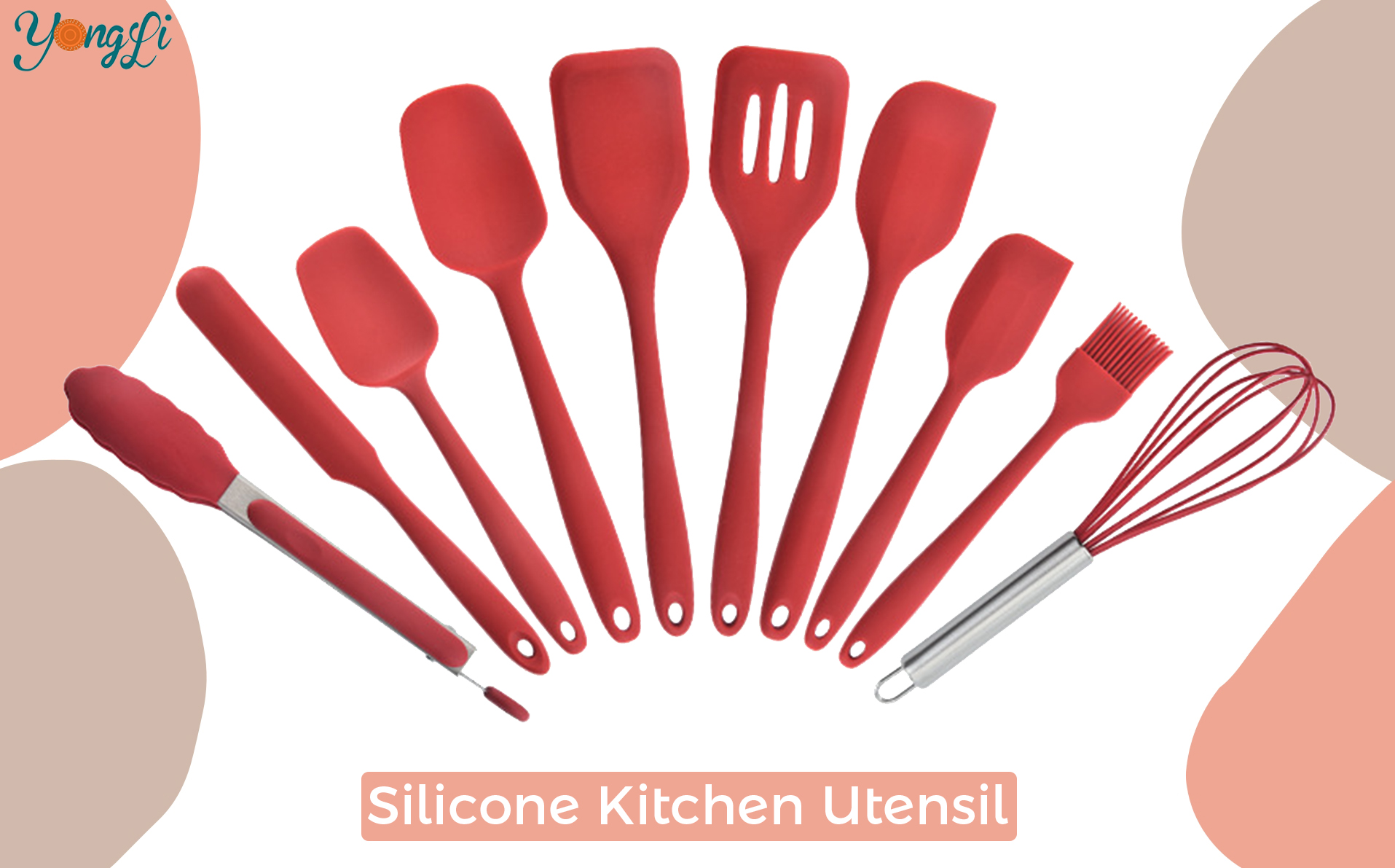 Buscas utensilios de cociña de silicona?|Yongli