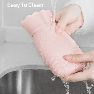 Hot Compress Heat Therapy Microwave Soft Warm Silicone Water Bag