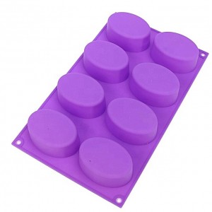 Soap Making Moulds 12 Rectance & 8 Oval Tray Silicone Mold