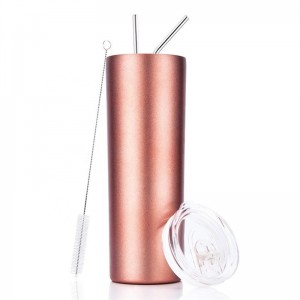 Slim Skiny Stainless Steel Double Wall Coffee Sublimation Tumbler
