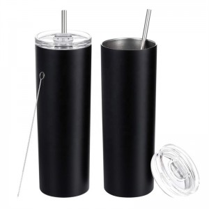 Slim Skiny Stainless Steel Double Wall Kawa Sublimation Tumbler