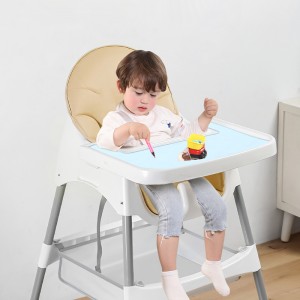 BPA Free High Chair Tray Silicone Table Mat