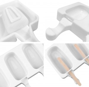 Yongli Homemade Cake Pop Reusable Cakesicle Moulds Silicone Popsicle Pwm Maker Ice Pop Cream Pwm
