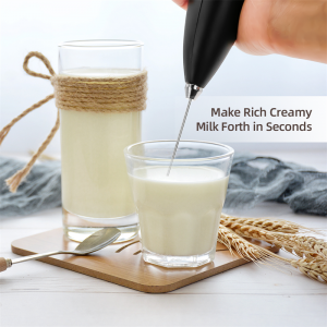 Stainless Steel Drink Whisk Milk Frother Handheld Mixer