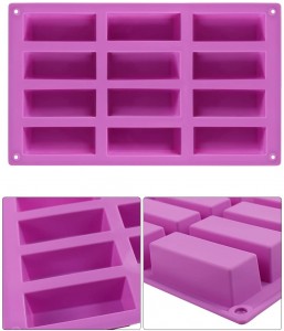Yongli Easy To Demould 3d Rectangle 18 Inch X 2h Round Cake Pan Rose Chocolate Bar Mold Silicone Mooncake Molds For Soap