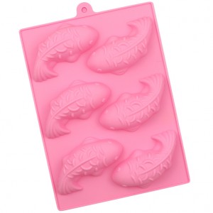 Yongli 3d moldes de jabón de silicona para venta por mayor molde de 6 cavidades Abc silicona animal equipo de panadería utensilios suministros para pasteles