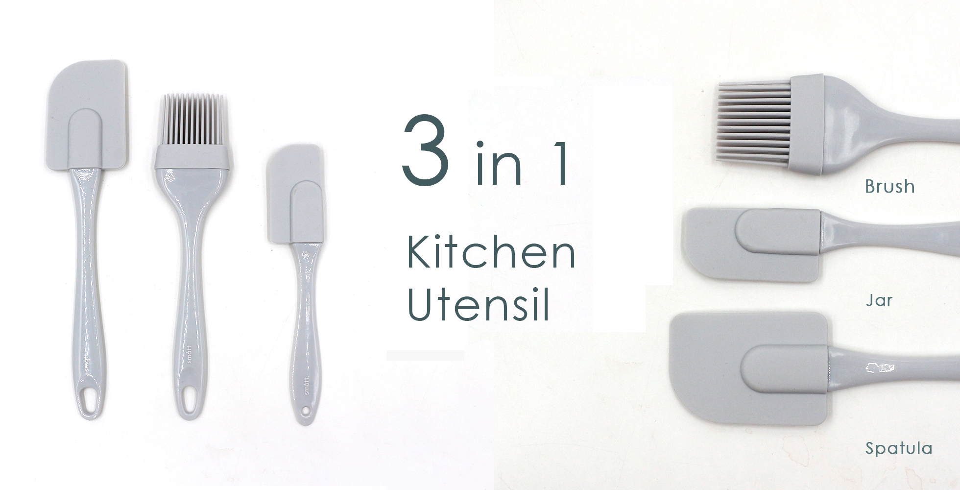 Pişirme aksesuarları silikon pişirme spatulası |Yongli