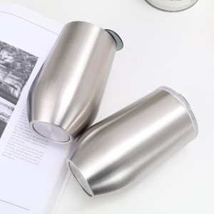 Double Layer 304 Stainless Steel Vacuum Egg Cup 16oz