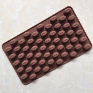 Yongli 55 Cavity Mini siliconen chocolade koffiebonenvorm