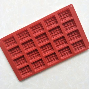 Yongli 20 Cavity Mini Waffle Silicone Mold