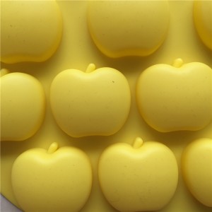 Yongli 10 Rongga Kreatif Silicone Apple Jelly Molds