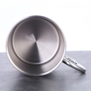 304 Stainless Steel Coffee Mug dengan Handle Outdoor Camping Mug 300mly]