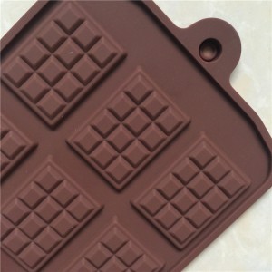 Yongli 12 Cavity Waffle Silicone Chocolate Mold
