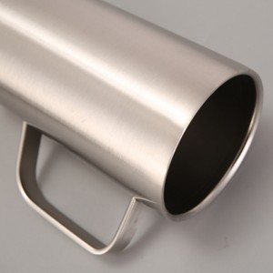 304 Stainless Steel Vacuum Insulated Cup e nang le Handle 20oz Straight Body Coffee Mug