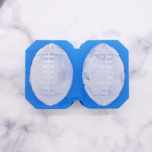 Rugby ice tray silicone rugby modhi ice modhi American 2 kunyange rugby ice hockey