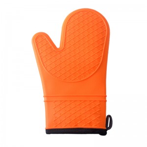Yongli Silicone gloves rice point binding cotton long microwave oven