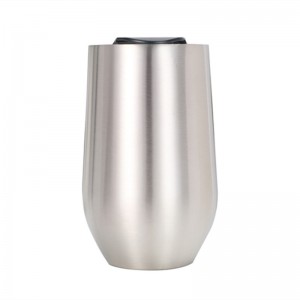 304 Stainless Steel 16oz Vacuum Outdoor Stretch Liner Eggshell Cup