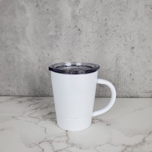 Tazza di caffè isolata per l'uffiziu 8oz Tazza di latte à doppia strata Mugy in acciaio inox 304]