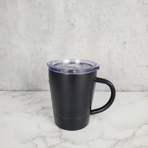 Изолирана канцелариска шолја за кафе 8 oz двослојна млечна шолја 304 од не'рѓосувачки челик |