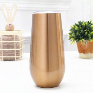 6oz Eggshell Cup Vacuum Insulated Coffee Cup Double