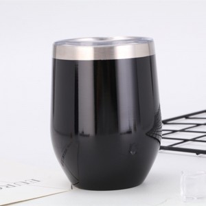 Izolacijska šalica za vino od nehrđajućeg čelika 304, izolacijska šalica za kavu, 12 oz