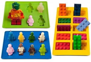 Silicone Lego Ice Cube Robot 3-Piece Ice Cube Silicone Chocolate Mold