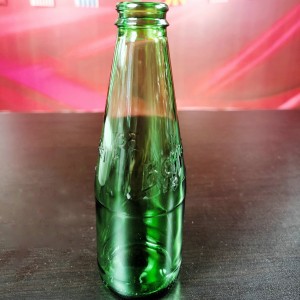 350ml (12oz) Bar Top Green Glass boutèy pou byè