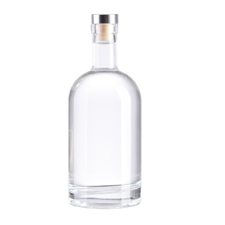500ml (17oz) Bar Top Rund Glasflaska för Vin Utvald bild