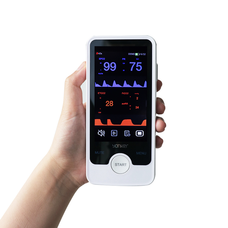 Yonker Co2 Spo2 Portable Handheld Patient Monitor