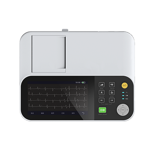 Yonker 7inch display 3 channel ECG Machine with touch screen