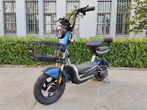 bicicleta eléctrica de pedales scooter de dúas rodas