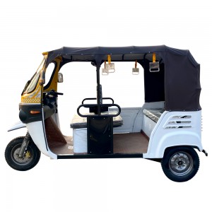 Trydan 7 teithiwr Tuktuk Rickshaw Taxi 1800W