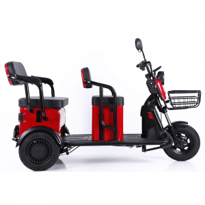 Handikappad elektrisk skoter med tre hjul