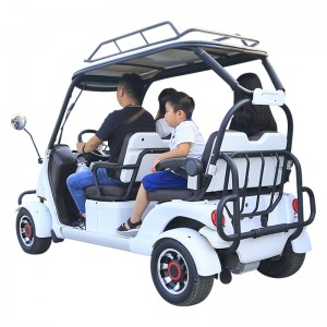 इलेक्ट्रिक फॅट टायर 4 व्हील हेवी लोडिंग गोल्फ कार्ट